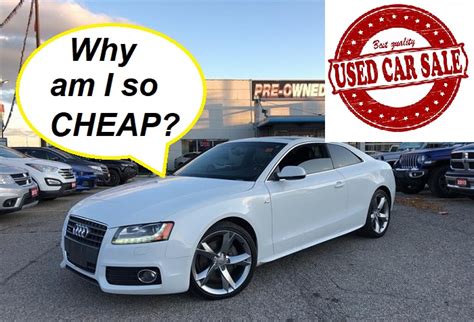 why are used audis so cheap